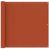 Image de vidaXL Ecran de Balcon Brise-Vue Brise-Vent Store de Jardin Ecran de Protection Ecran d'Intimité Jardin Extérieur Orange 90x500 cm PEHD