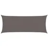Image de Bussandri Exclusive Voile d'ombrage Toile Tendue Exterieur Terrasse 160 gm² Anthracite 2 x 4,5 m HDPE
