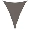 Image de Bussandri Exclusive Voile d'ombrage 160 g/m² Anthracite 3 x 4 x 4 m HDPE