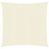 Image de Voile d ombrage 160 g m² Crème 4,5x4,5 m PEHD