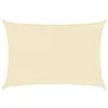 Image de Voile d ombrage 160 g m² Crème 3x5 m PEHD