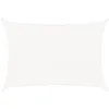 Image de Voile d ombrage 160 g m² Blanc 3,5x4,5 m PEHD