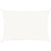 Image de Voile d ombrage 160 g m² Blanc 3,5x5 m PEHD