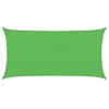 Image de vidaXL Voile d'ombrage 160 g/m² rectangulaire Vert Clair 2,5x5 m PEHD, Voile de Soleil, Voile d’ombrage, Store de Patio, Voile de Pare-Soleil