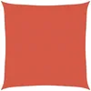 Image de vidaXL Voile d'ombrage 160 g/m² carré Terre Cuite 4,5x4,5 m PEHD, Voile de Soleil, Voile d’ombrage, Store de Patio, Voile de Pare-Soleil