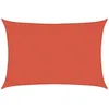 Image de vidaXL Voile d'ombrage 160g/m² rectangulaire Terre Cuite 3,5x4,5m PEHD, Voile de Soleil, Voile d’ombrage, Store de Patio, Voile de Pare-Soleil