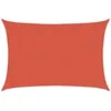 Image de vidaXL Voile d'ombrage 160 g/m² rectangulaire Terre Cuite 3,5x5 m PEHD, Voile de Soleil, Voile d’ombrage, Store de Patio, Voile de Pare-Soleil