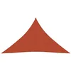Image de Voile d ombrage 160 g m² Terre cuite 3,5x3,5x4,9 m PEHD