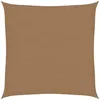 Image de Voile d ombrage 160 g m² Taupe 2,5x2,5 m PEHD
