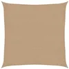 Image de Voile d ombrage 160 g m² Taupe 4,5x4,5 m PEHD