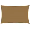 Image de Voile d ombrage 160 g m² Taupe 2x4 m PEHD