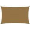Image de Voile d ombrage 160 g m² Taupe 5x8 m PEHD