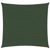 Image de vidaXL Voile d'Ombrage Protection Voile Solaire Voile de Parasol Anti UV Jardin Patio Terrasse Balcon Extérieur 160 g/m² Vert Foncé 2x2 m PEHD
