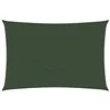 Image de Bussandri Voile d'ombrage en polyéthylène haute densité 160 g/m² Vert foncé 2,5 x 4 m