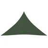 Image de Voile d ombrage 160 g m² Vert foncé 3,5x3,5x4,9 m PEHD