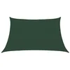 Image de VIDAXL Bussandri Exclusive Voile d'ombrage 160 g/m² Vert Foncé 3/4 x 2 m PEHD
