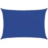 Image de vidaXL Voile d'ombrage 160 g/m² rectangulaire Bleu 3x4,5 m PEHD, Voile de Soleil, Voile d’ombrage, Store de Patio, Voile de Pare-Soleil