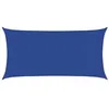 Image de vidaXL Voile d'ombrage 160 g/m² rectangulaire Bleu 3x6 m PEHD, Voile de Soleil, Voile d’ombrage, Store de Patio, Voile de Pare-Soleil, Voile de Jardin