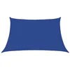 Image de Bussandri Exclusive Voile d'ombrage en polyéthylène haute densité 160 g/m² Bleu 3/4 x 2 m