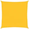 Image de Voile d ombrage 160 g m² Jaune 2,5x2,5 m PEHD