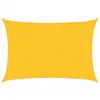 Image de Voile d ombrage 160 g m² rectangulaire jaune 2x3 m PEHD
