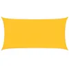 Image de vidaXL Voile d'ombrage 160 g/m² rectangulaire Jaune 4x7 m PEHD, Voile de Soleil, Voile d’ombrage, Store de Patio, Voile de Pare-Soleil