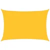 Image de vidaXL Voile d'ombrage 160 g/m² rectangulaire Jaune 5x7 m PEHD, Voile de Soleil, Voile d’ombrage, Store de Patio, Voile de Pare-Soleil