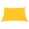 Image de Bussandri Exclusive Voile d'ombrage en polyéthylène haute densité Jaune 160 g/m² 3/4 x 2 m
