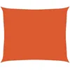 Image de vidaXL Voile d'Ombrage Protection Voile Solaire Voile de Parasol Anti UV Jardin Patio Terrasse Balcon Extérieur 160 g/m² Orange 2,5x3 m PEHD