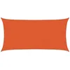 Image de vidaXL Voile d'ombrage 160 g/m² rectangulaire Orange 3x6 m PEHD, Voile de Soleil, Voile d’ombrage, Store de Patio, Voile de Pare-Soleil