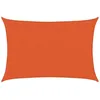 Image de vidaXL Voile d'ombrage 160 g/m² rectangulaire Orange 4x5 m PEHD, Voile de Soleil, Voile d’ombrage, Store de Patio, Voile de Pare-Soleil