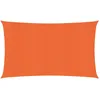 Image de vidaXL Voile d'ombrage 160 g/m² rectangulaire Orange 4x7 m PEHD, Voile de Soleil, Voile d’ombrage, Store de Patio, Voile de Pare-Soleil