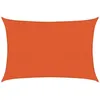 Image de vidaXL Voile d'ombrage 160 g/m² rectangulaire Orange 5x7 m PEHD, Voile de Soleil, Voile d’ombrage, Store de Patio, Voile de Pare-Soleil
