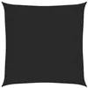 Image de Bussandri Voile d'ombrage en polyéthylène haute densité 160 g/m² Noir 3 x 3 m
