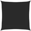 Image de Voile d ombrage 160 g m² Noir 3,6x3,6 m PEHD