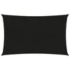 Image de Voile d ombrage 160 g m² Noir 2x4 m PEHD