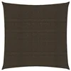 Image de Voile d ombrage 160 g m² Marron 2,5x2,5 m PEHD
