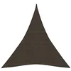 Image de Voile d ombrage 160 g m² Marron 4x5x5 m PEHD