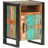 Image de vidaXL Table de Chevet Table de Nuit Armoire de Chevet Armoire Latérale Chambre à Coucher Maison Intérieur 40x35x55 cm Bois de Récupération Massif