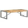 Image de Table basse 140x70x40 cm Bois de manguier brut