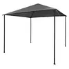 Image de vidaXL Tonnelle 3x3 m Anthracite Tissu et acier 180 g/m²