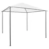 Image de vidaXL Pavillon Tonnelle de Jardin Chapiteau de Patio Tente de Mariage d'Extérieur Belvédère de Jardin Camping 3x3x2,9 m Blanc 180 g/m²