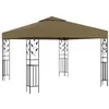 Image de Tonnelle 3x3 m Taupe 180 g m²