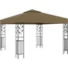 Image de vidaXL Tonnelle 3x3 m Taupe 180 g/m²