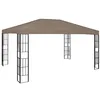 Image de vidaXL Belvédère 4x3 m Taupe