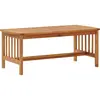 Image de vidaXL Table basse 102x50x43 cm Bois d'acacia solide