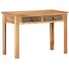 Image de vidaXL Bureau 110x50x75 cm Bois de récupération massif
