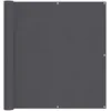 Image de Écran de balcon Anthracite 120x500 cm Tissu Oxford