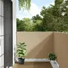 Image de vidaXL Écran de balcon Beige 120x300 cm Tissu Oxford