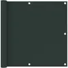 Image de vidaXL Écran de balcon Vert foncé 90x600 cm Tissu Oxford